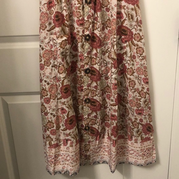 Floral lightweight dress with 2 pockets - Picture 2 of 4